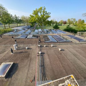 zonnepanelen op dak vereniging Goes door stroo energy solutions