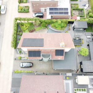 drone foto zonnepanelen zeeland particulier woning